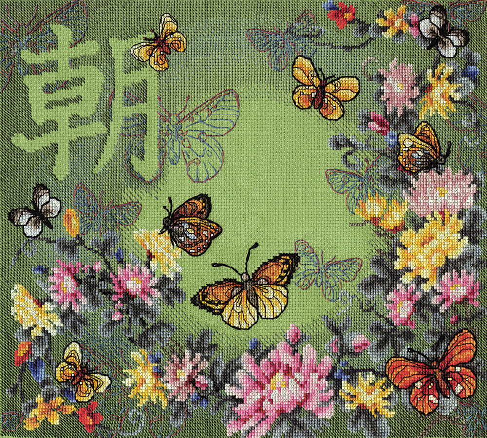 Наборы для вышивания Panna, серия Бабочки "Б"