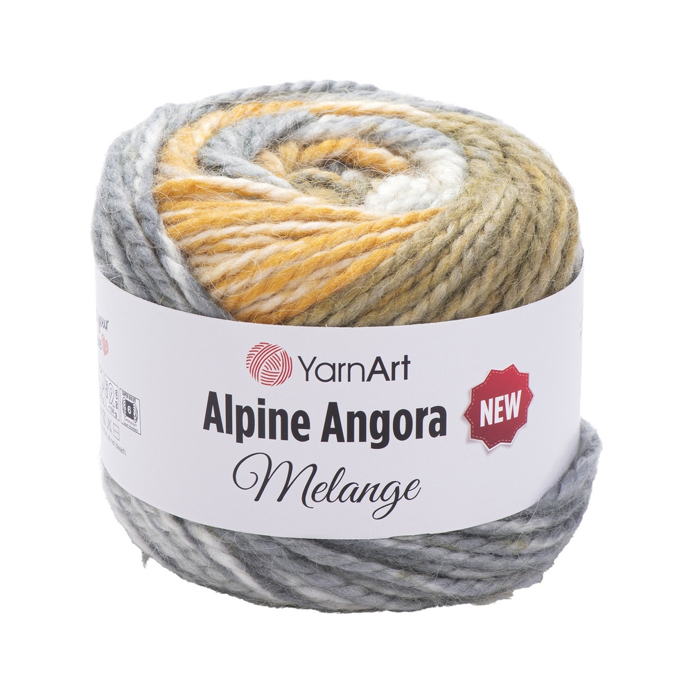 YarnArt Alpine Angora Melange New 6403 -