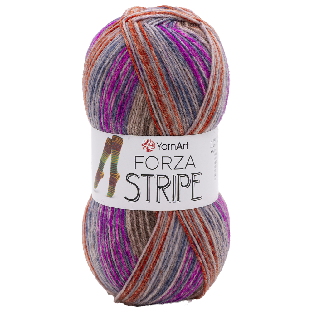 YarnArt Forza Stripe 2802  