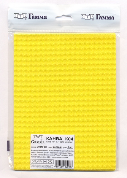Gamma  K04 Aida 14 100%  30  40   