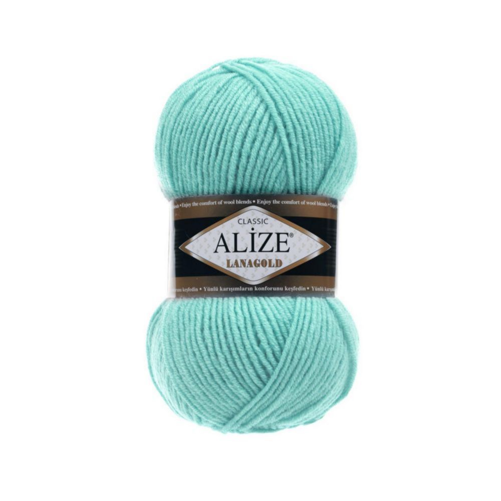 Alize Lanagold classic 462 морская зелень