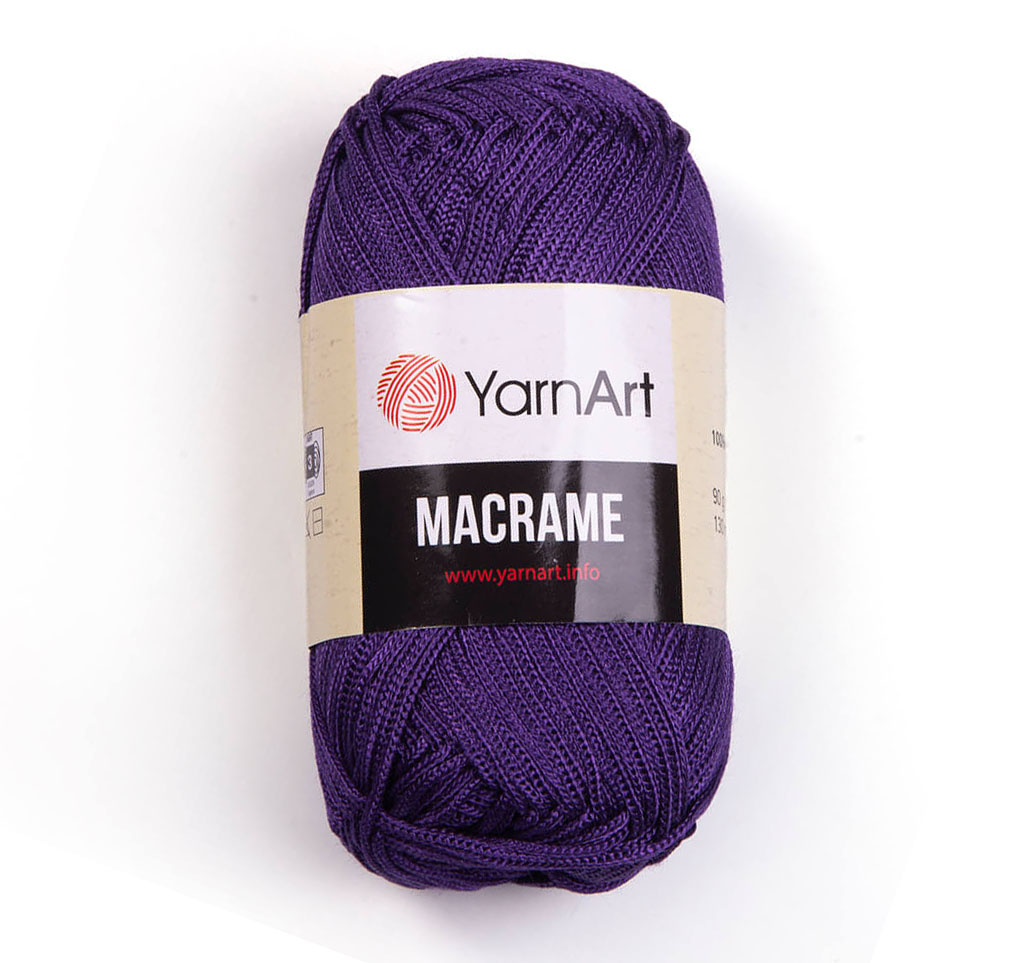 YarnArt Macrame 167 фиолетовый