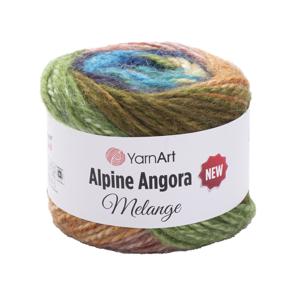 YarnArt Alpine Angora Melange New 6404  