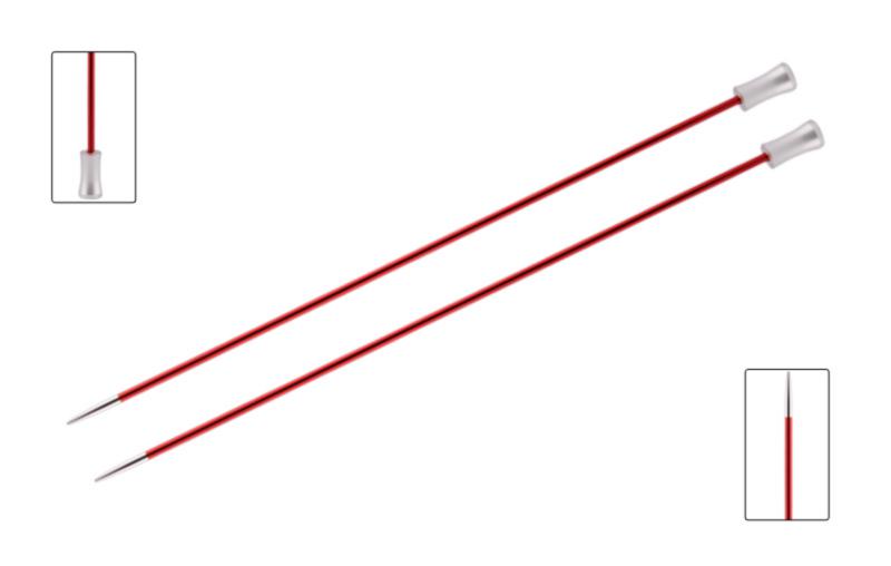KnitPro Спицы прямые Zing 35 см