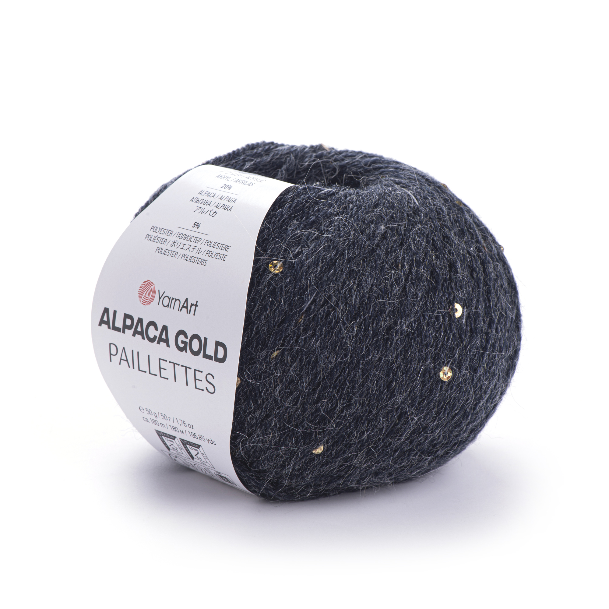 YarnArt Alpaca Gold Paillettes 9314 