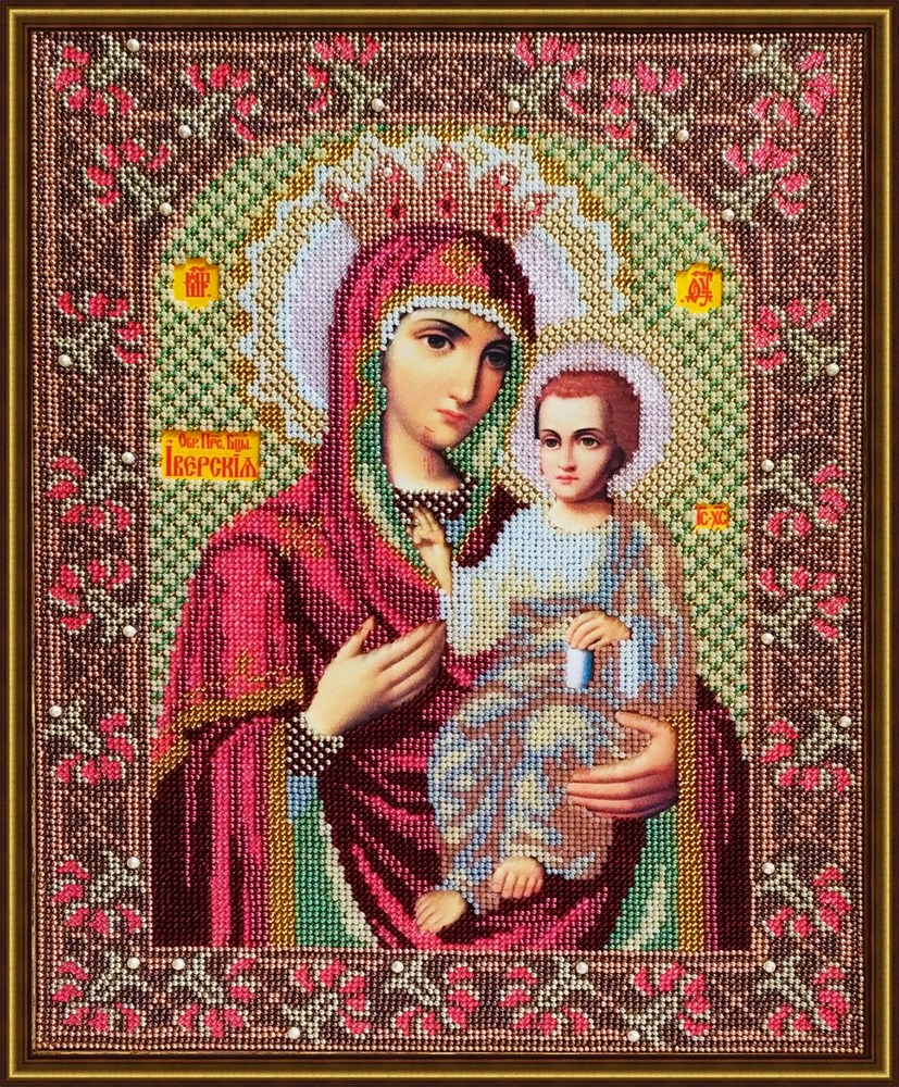 Galla Collection И 015 Набор для вышивания Икона Божией Матери Иверская