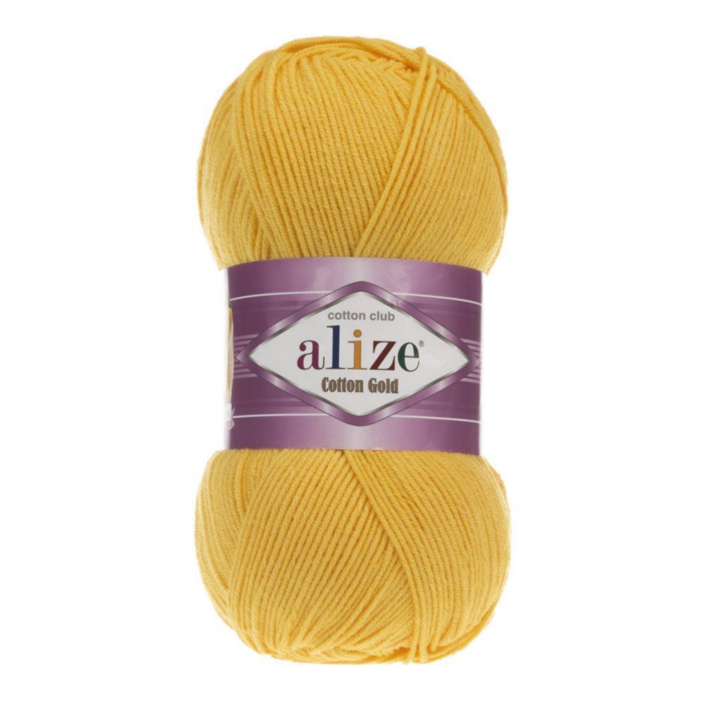 Alize Cotton gold 216 желтый