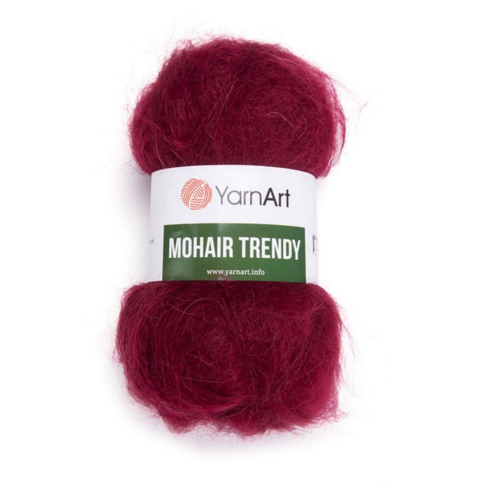 YarnArt Mohair Trendy 109 тёмно-красный