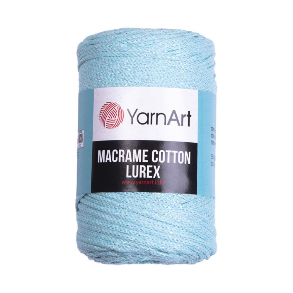 YarnArt Macrame cotton lurex 738 