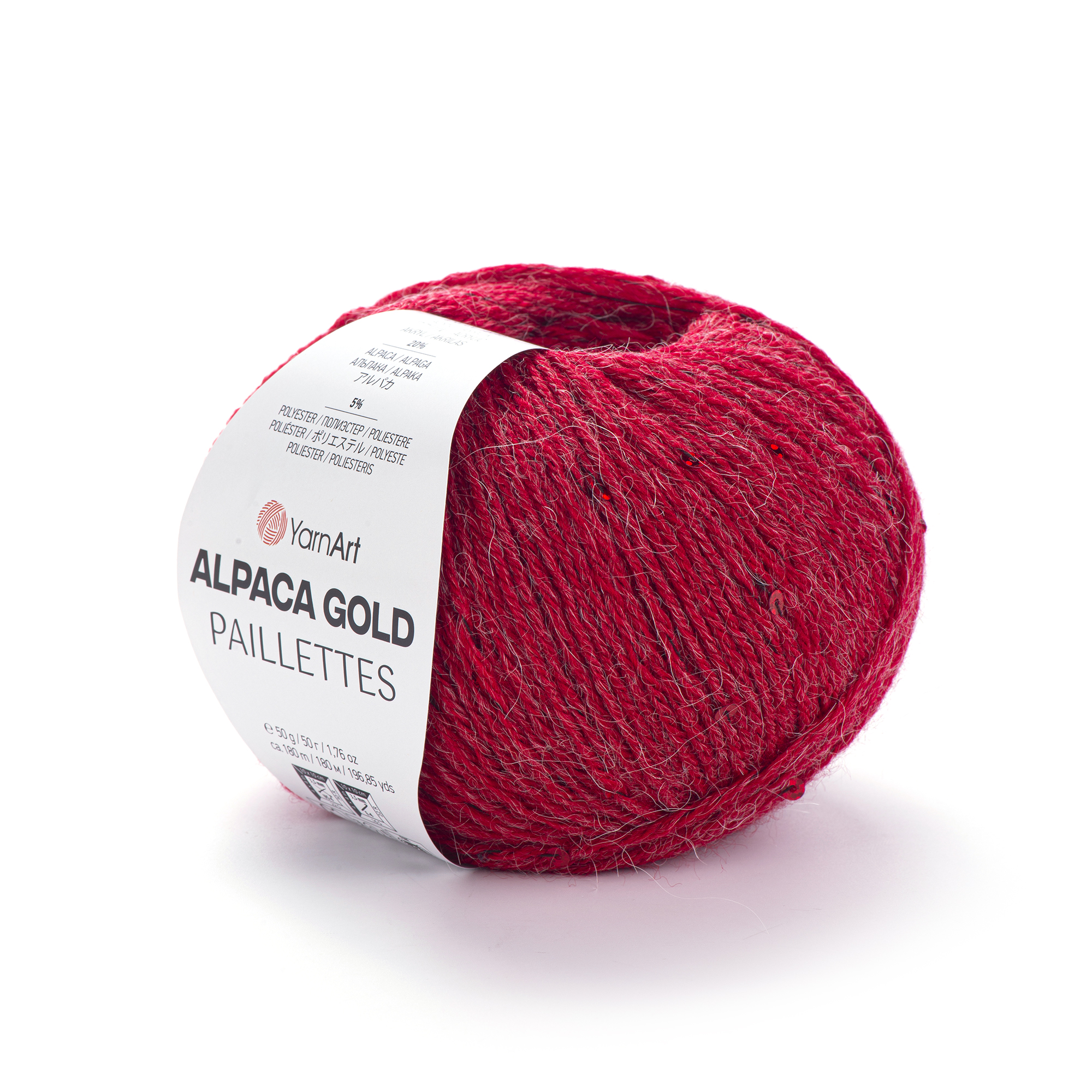 YarnArt Alpaca Gold Paillettes 9307 