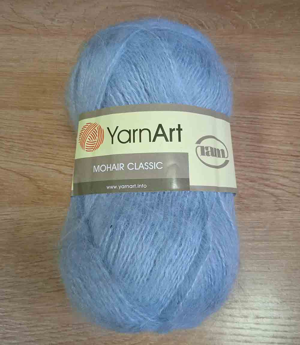 YarnArt Mohair 107 голубой
