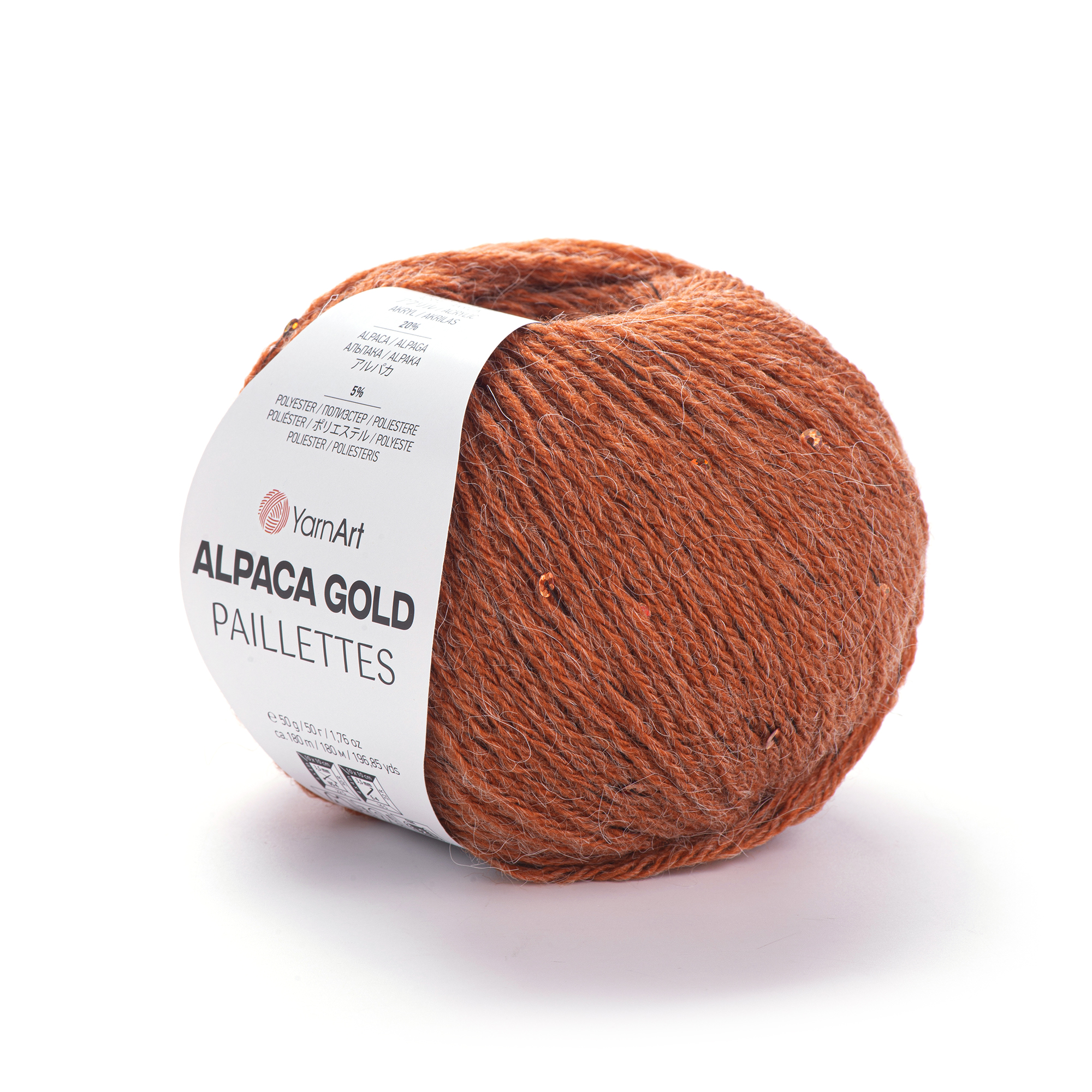 YarnArt Alpaca Gold Paillettes 9312 