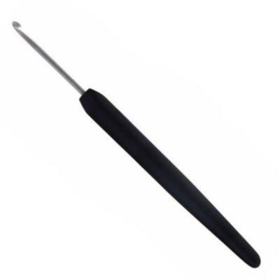 KnitPro Крючки стальные для вязания с эргономичной черной ручкой Steel