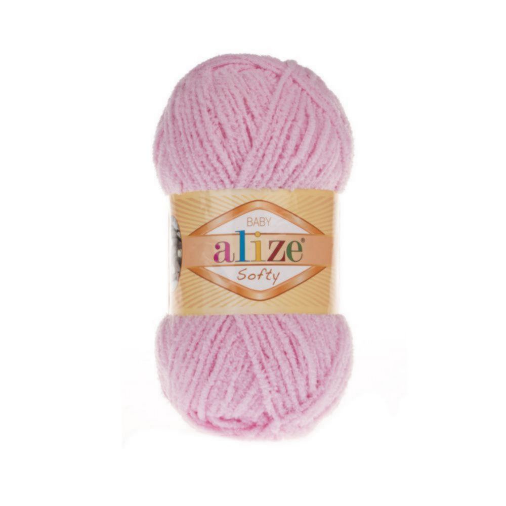 Alize Softy 185 детский розовый