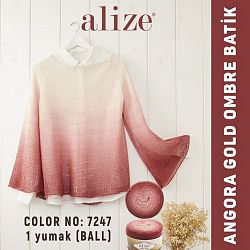 Alize Angora Gold Ombre Batik