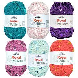 Artland Royal Paillette добавочная нить хлопок с пайетками - интернет магазин Стела Арт Artland Royal Paillette добавочная нить хлопок с пайетками - интернет магазин Стела Арт